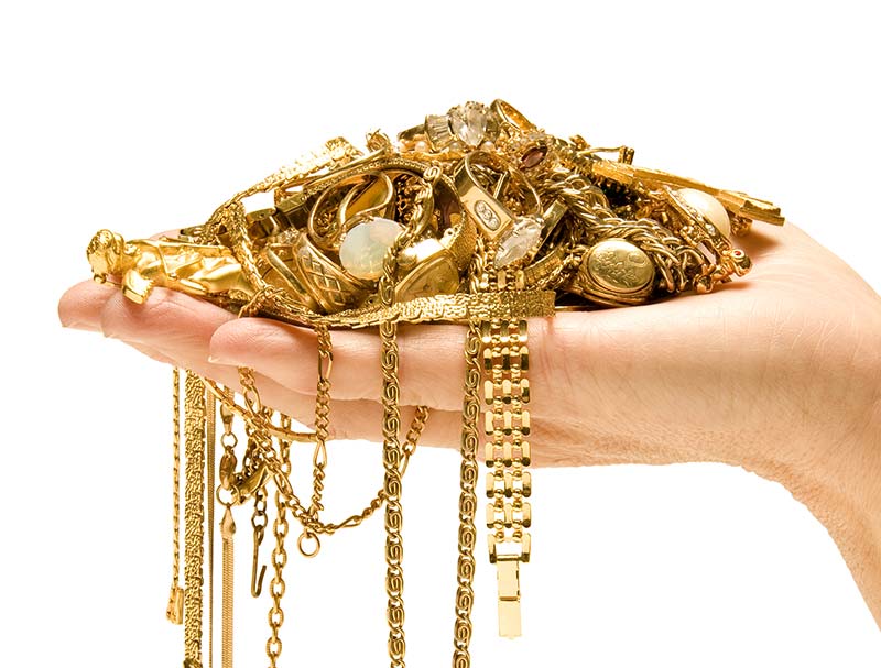 vendre mes bijoux en or au poids