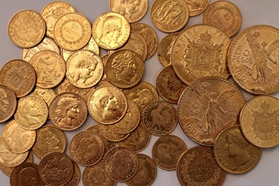Diverses pièces en or - Antic Boterf Montaigu